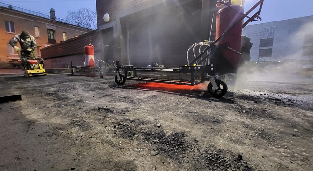 Аренда инфракарсного нагревателя асфальта SP-120 ОНИКС